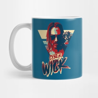 johnny silverhand pop art Mug